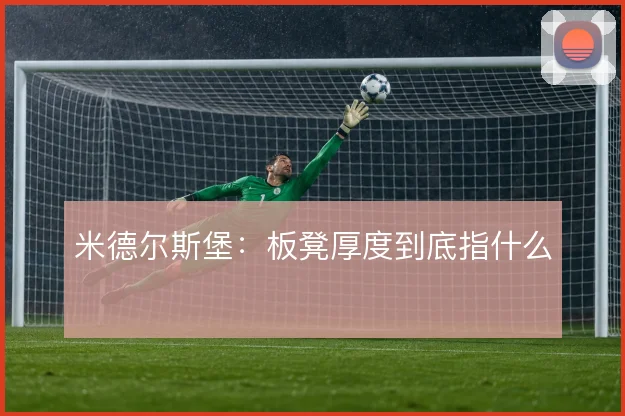 米德尔斯堡：板凳厚度到底指什么